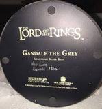 Sideshow Lord Of The Rings Gandalf The Grey Sideshow SAMPLE - Hollywood Movie Collectibles